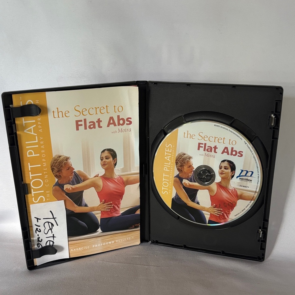 STOTT PILATES FLAT ABS DVD - TESTED - Picture 4 of 7
